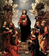 Piero di Cosimo Immaculate Conception with Saints Germany oil painting artist